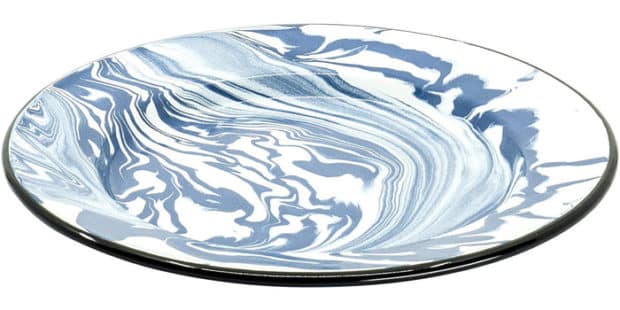 Swirl Enamel Plate